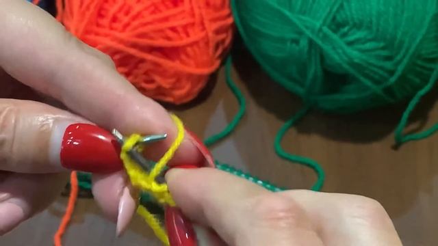 5. Вязание для начинающих. Простой и лёгкий узор. смотреть онлайн