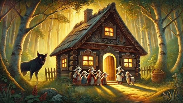 Сказка на ночь "ВОЛК И СЕМЕРО КОЗЛЯТ"🌸авторская озвуч