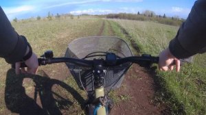 Еду по полю, по грязи / в конце упал / Velosvet: My adventures on two wheels