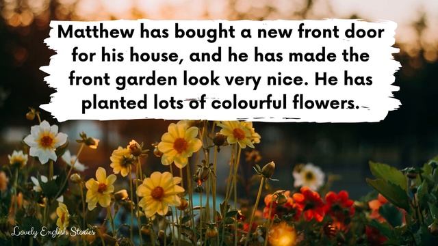 BEGINNER ENGLISH STORY 🏠 Matthew's House 🏠 A2   Level 3   British English Listening Practice