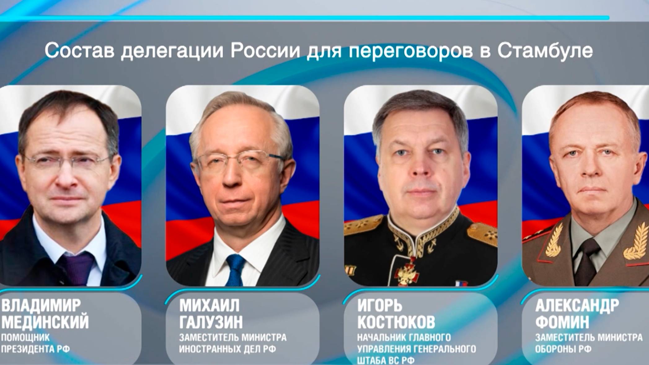 Путин утвердил состав российской делегации для переговоров в Стамбуле