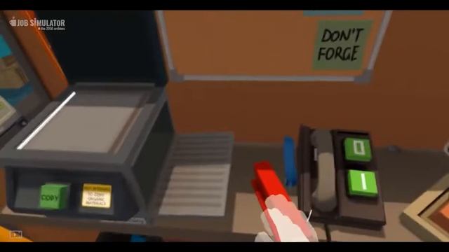 VR ПРИКОЛЫ 2ой день работы в офисе VR Job Simulator