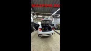 Заменили электропривод багажника на BMW X6 F16. Отзыв клиента после замены.