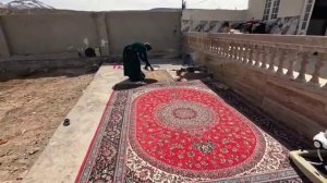 05.03.2025 Наблюдение за изоляцией большого резервуара для воды на ферме Тайебех