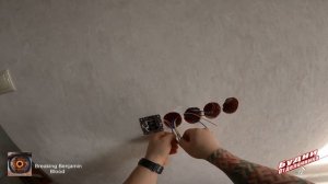 Наружный и внутренний угол эпоксидной затиркой