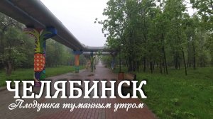 Челябинск. Туманная Плодушка рано утром  (15.05.25)