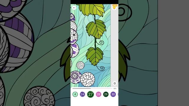 Виноград. Раскрашиваю картинки. смотреть онлайн