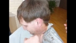 мужская стрижка , разбор деталей в стрижке полька шапо