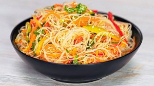 ФУНЧОЗА С ОВОЩАМИ! Легкий, вкусный и простой салат с фунчозой за 20 минут. Рецепт от Всегда Вкус