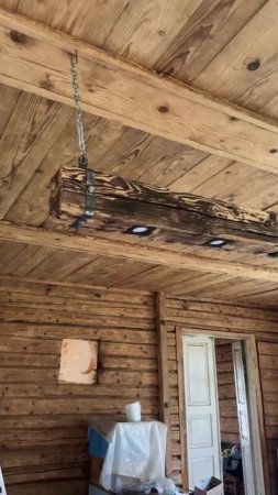 Светильник из старого бруса своими руками #diy