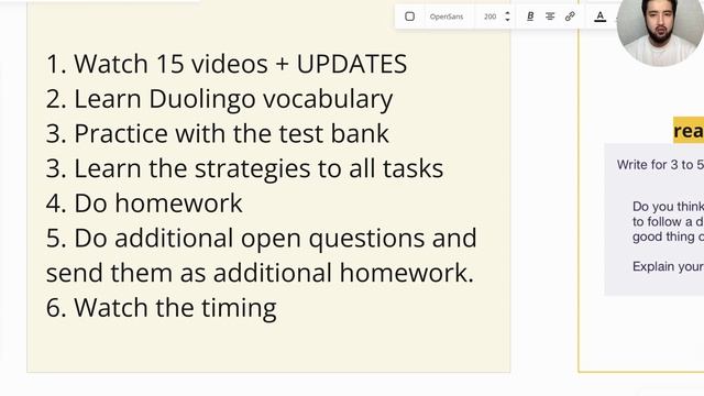 Бесплатный пробный урок по подготовке к Duolingo English Test смотреть онлайн