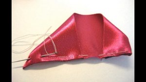 Роза из атласной ленты своими руками