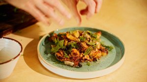 Хрустящий запеченый картофель с артишками! Быстро и необычно!
