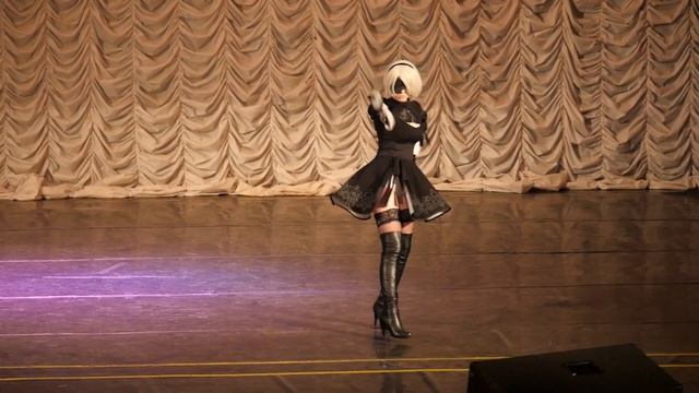 2 27 ИГРОВОЕ ДЕФИЛЕ № 2 Nier Automata 2B Vishnya, Москва смотреть онлайн