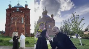 Эпизод моего фильма Михайловский монастырь в Комаровке Стихи Льва Нецветаева и Нафанаила Николаева