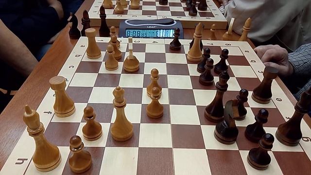 Московское долголетие. Мантейфель Георгий vs Клементьев Михаил #chess #шахматы #блиц