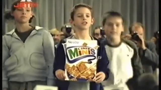 Реклама Nestle Cini Minis Jetix Россия, 23 04 2006 смотреть онлайн