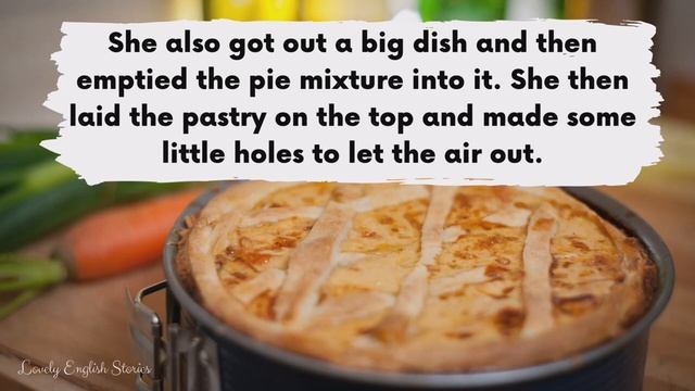 BEGINNER ENGLISH STORY 🥧The Perfect Pie🥧 A2 - B1   Level 3 - Level 4   BRITISH ENGLISH SUBTITLES