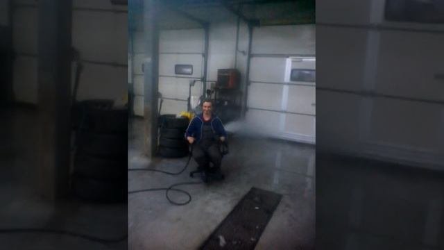 прикол на автомойке