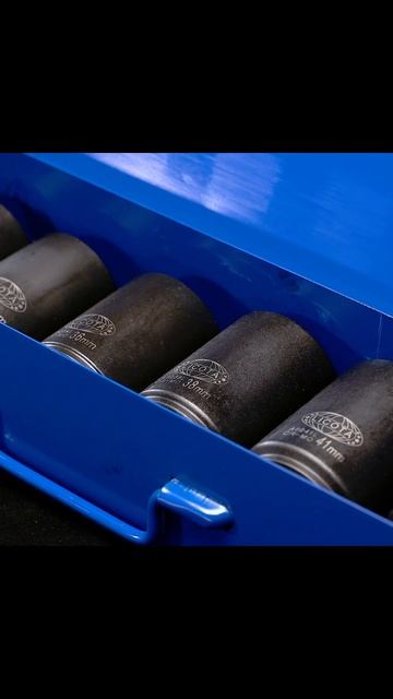 Набор ударных головок глубоких 1" Licota ASA-80007A, 9 штук, 27-50 ? смотреть онлайн