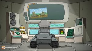 HomeAnimations – Мультики про танки  Фиджерон буксирует Кв-44м - Мультики про танки