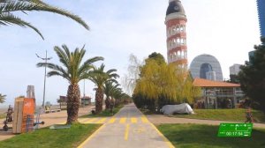 RUN IT! Пробежка по набережной в Батуми. Грузия|Виртуальный забег для беговой дорожки