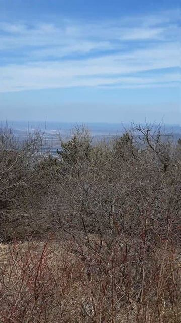 Вид  на гору Биштау с горы Машук.Пятигорск.