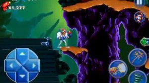 Earthworm Jim От Gameloft  iOS iPhone gameplay