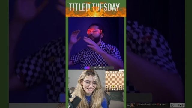 ТАНЕЦ БОБРА! НАСТРОИМСЯ НА БИТВУ! // FM МАКСИМ ОМАРИЕВ vs WFM ANNA CRAMLING #chess