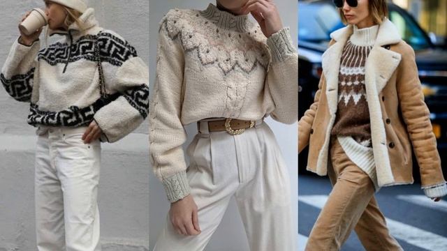 КАКОЙ СВИТЕР ВЫБРАТЬ В СЕЗОНЕ ОСЕНЬ-ЗИМА ТРЕНДОВЫЕ МОДЕЛИ 2024 смотреть онлайн