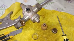 Ремонт мембранного регулятора давления. Упало давлен?