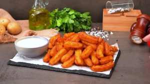 Импровизация из того что есть дома. Новый способ приготовления картофеля!