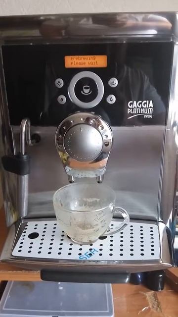 Gaggia Platinum SWING июль 2016 смотреть онлайн