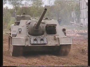 Танки 40х в Движении, Музей-Кубинка 2004 год.