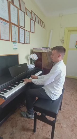 Л. Бетховен, Соната №19, ор. 49, ч. 1, исполняет Бабенко Елисей Валерьевич, 12 лет