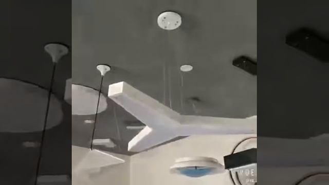 Геометрический светодиодный потолочный светильник. Ge