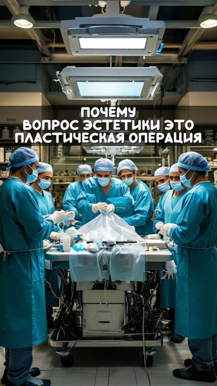 Почему вопрос эстетики это пластическая операция?