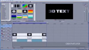 3D Текст в sony vegas