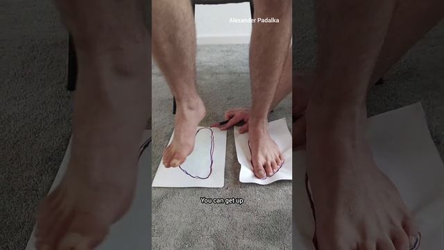 Диагностика состояния стопы. Функциональный тест с на