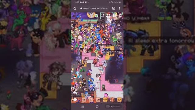 Фестиваль в Pony Town смотреть онлайн