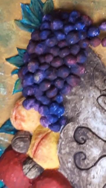 Картина из гипса и обычный шпаклёвки. #барельеф смотреть онлайн