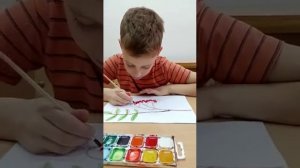 Рисунок кисть рябины