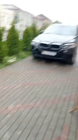 Две машины с одним номером. Южная Осетия