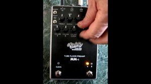 VICTOR CUSTOM guitar tube preamp MM-1 demo