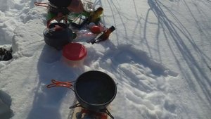 ЗИМНИЙ ПОХОД В ТАЙГУ ЛЕСНАЯ КУХНЯ