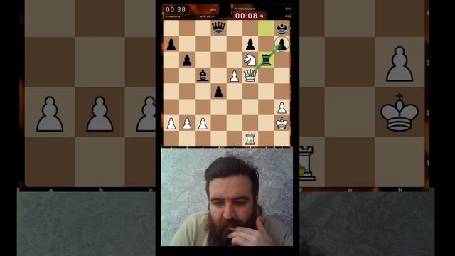 ВРЕМЕНИ ПОЧТИ НЕТ! // НИКОЛАЙ ДУБОВИК #chess #shorts #шахматы
