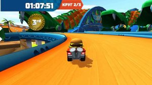 #44 Победил в гонке с тремя авариями — Hot Wheels и чистый хаос