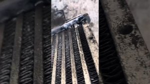 Ремонт интеркуллера , радиатора когда сварка невозмож