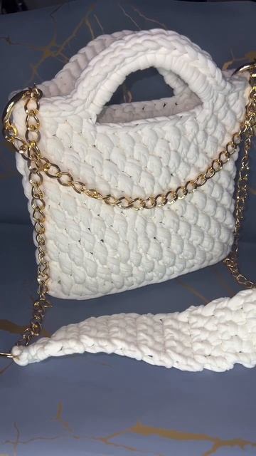 Сумка из трикотажной пряжи💓 смотреть онлайн