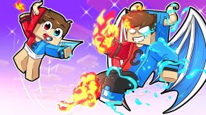 ОТ ЯЙЦА ДО ЛЕГЕНДЫ: ЭЛЕМЕНТАЛЬНЫЙ ДРАКОН В МАЙНКРАФТЕ! Minecraft